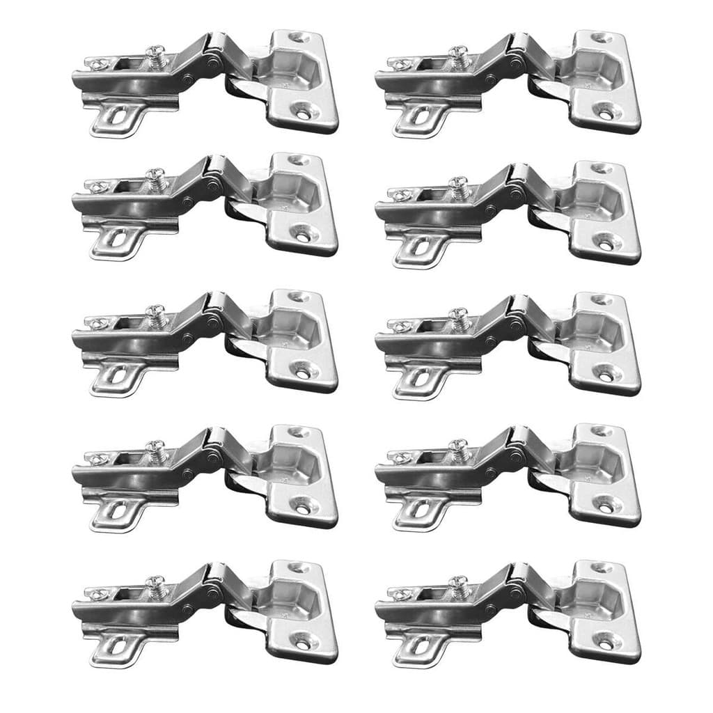 Dobradiças Armário Cozinha Guarda Roupa 35 mm Colo Alto 10 Unidades