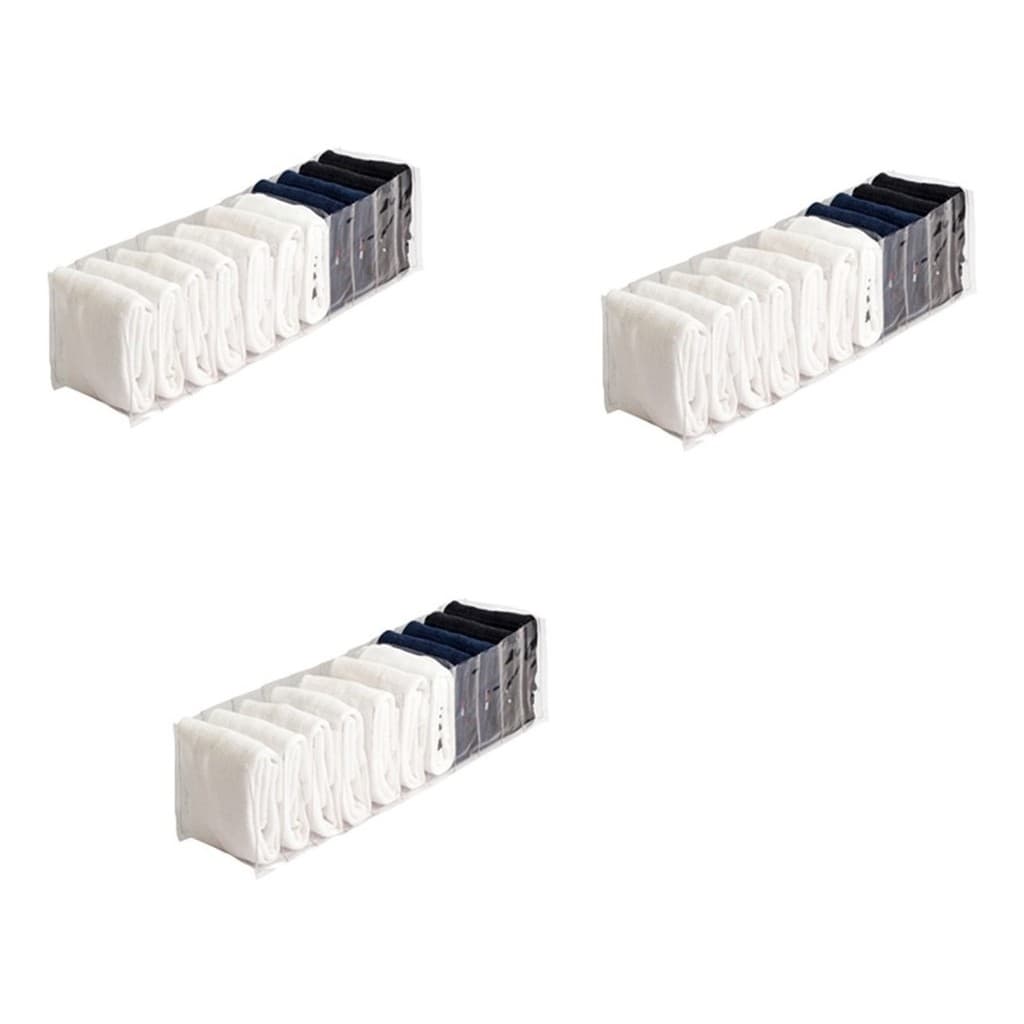 Kit 3 Colmeias 11 Nichos Pp Organizador De Gavetas E Closet