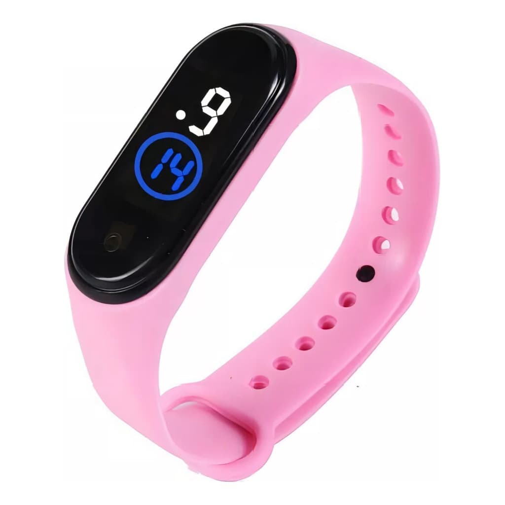 Relogio Led Digital Adulto Infantil Unisex Esporte Bracelete