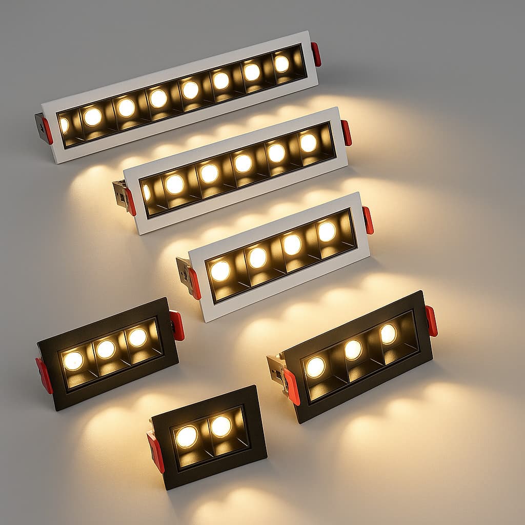 Iluminação Moderna Downlight Led Spot Embutir Luzon Alta Eficiência Resistente Bivolt