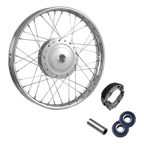 Roda Dianteira Moto Honda Titan 150 Fan 150 Lona+rola+esp