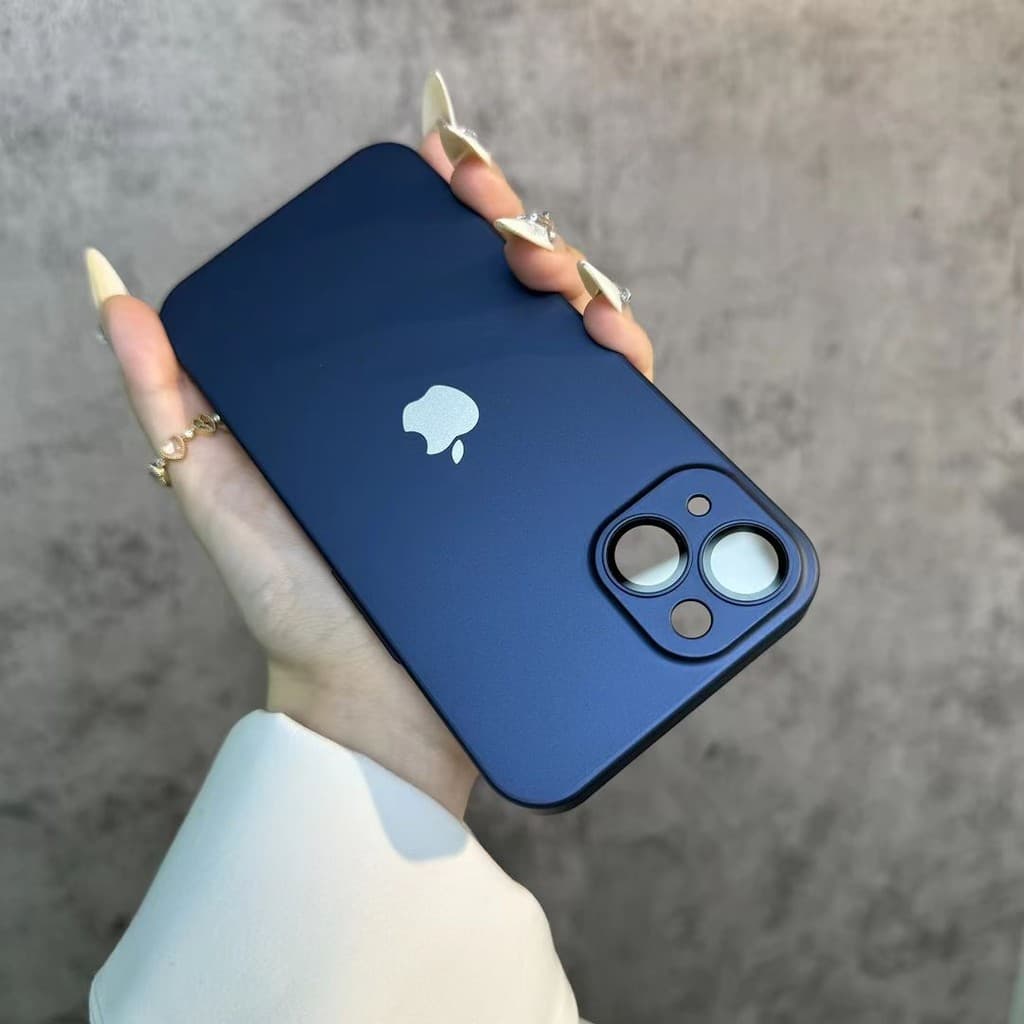 Capa Dura Ultrafina Para iPhone 16 15 14 13 12 11 Pro Max 16 Plus Traseira Fosca