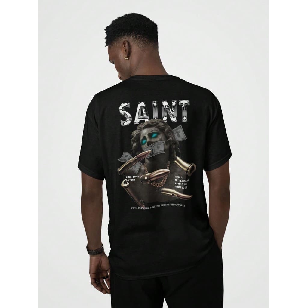 Camiseta Frente Costa Estilo De Rua Saint AG