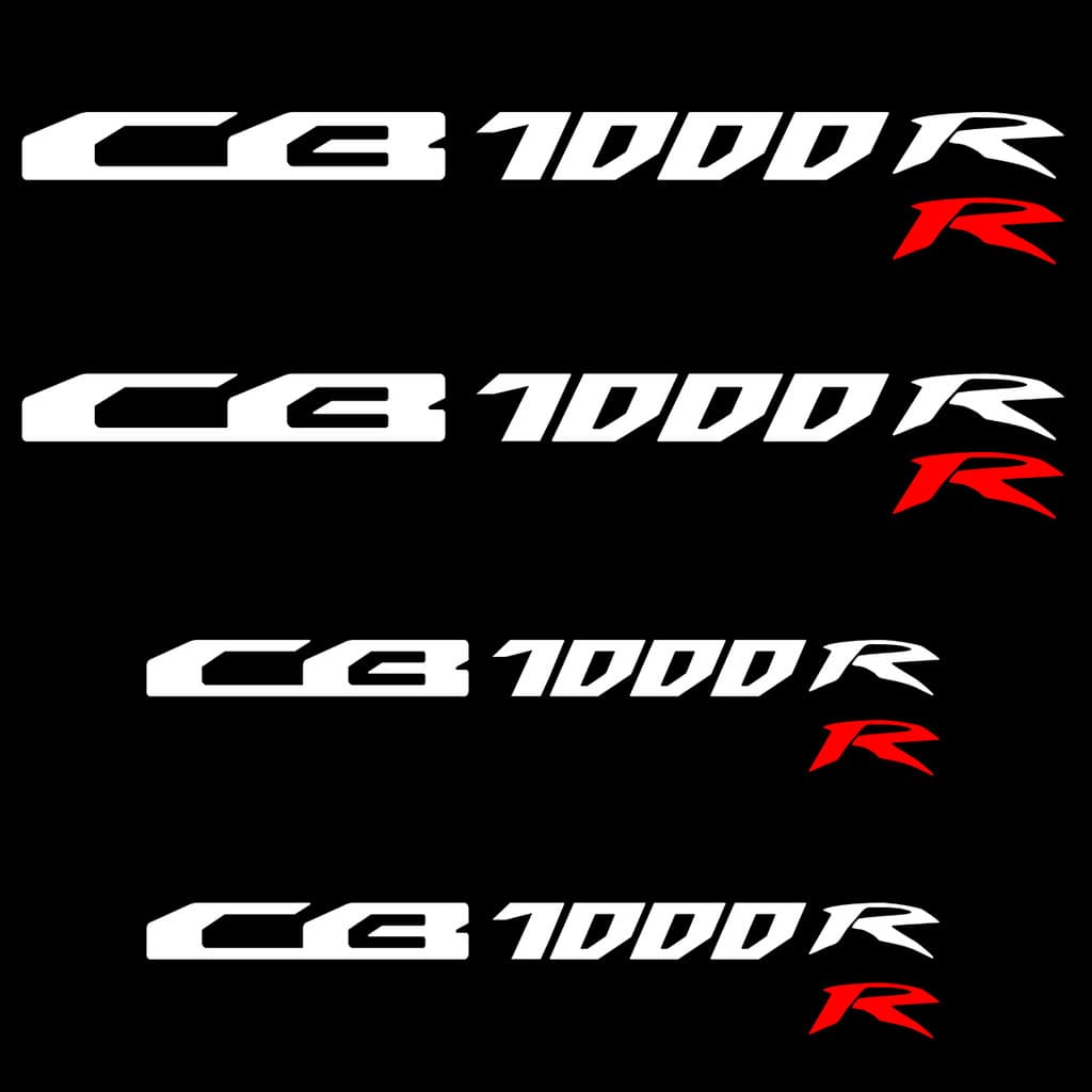 Adesivo Premium De Roda Interno CB 1000 R CB1000R - Branco