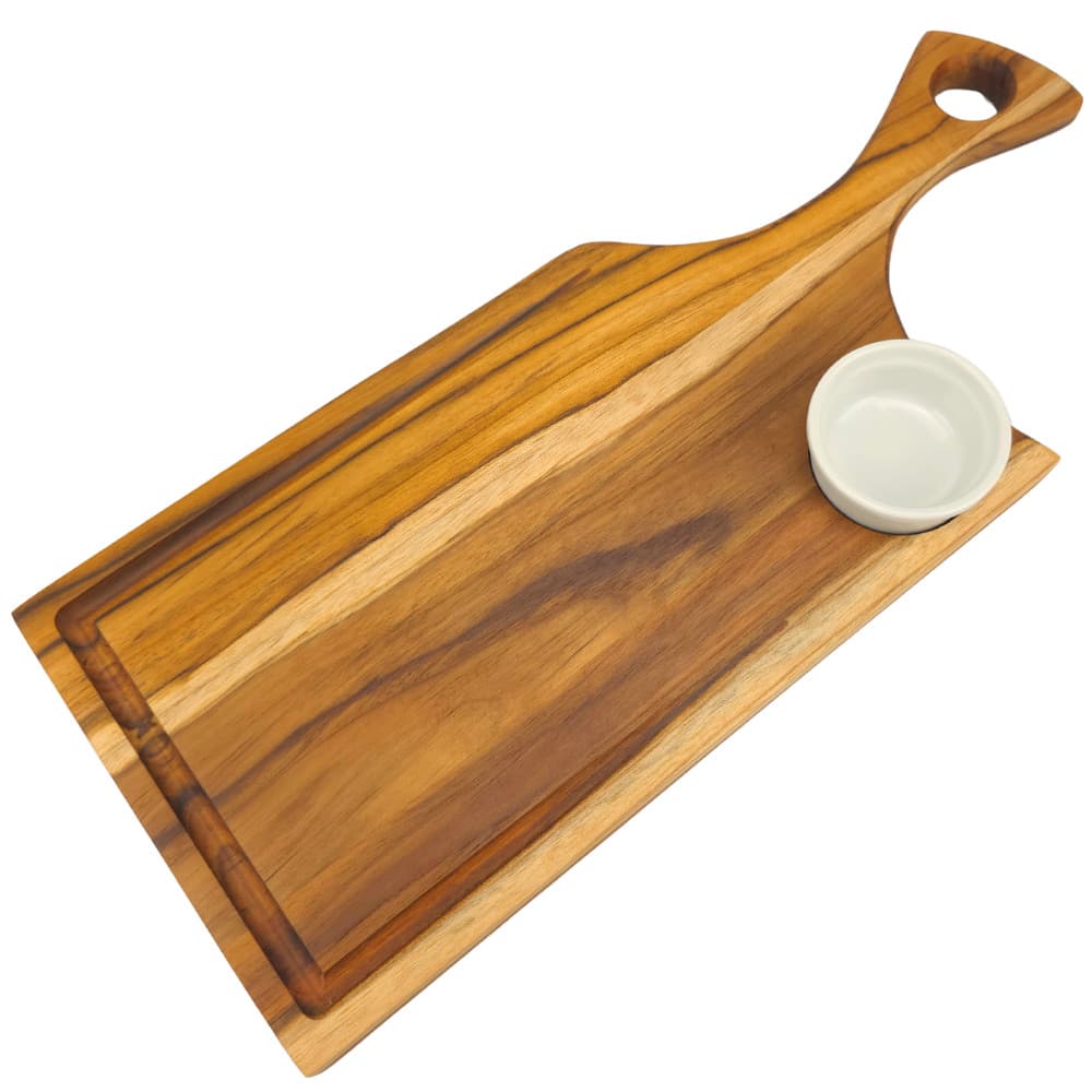 Petisqueira de Madeira Kit Petisqueira Tábua de Frios