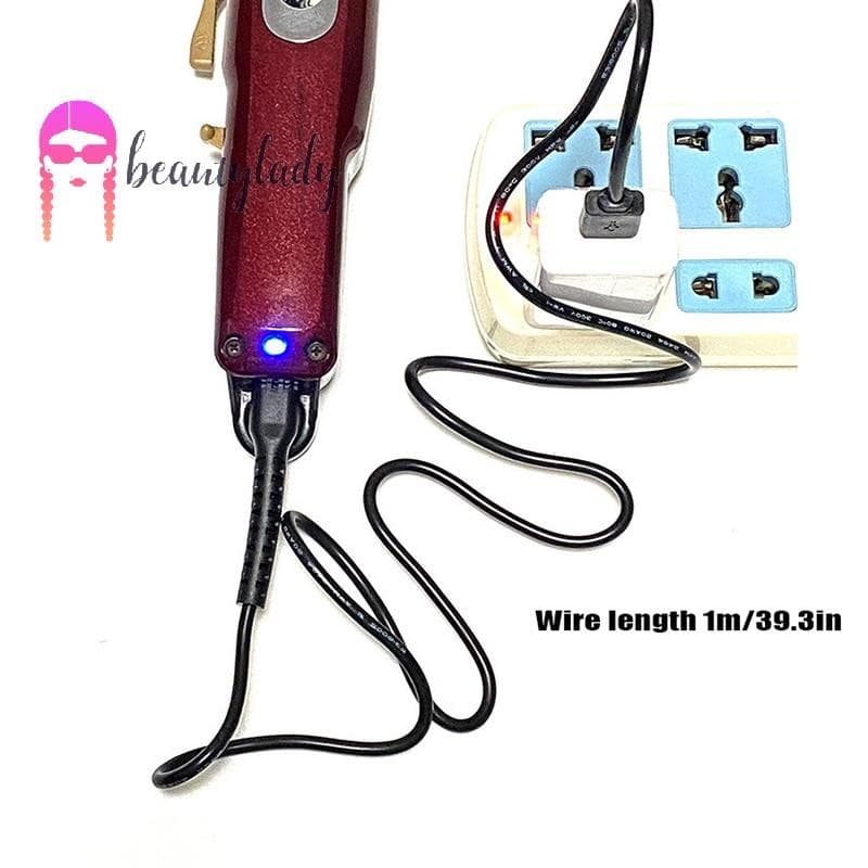 beautymakeup 5V Cabo De Carregamento USB Adaptador Elétrico Cortador De Cabelo Fonte De Alimentação Para 8148/8591/8504