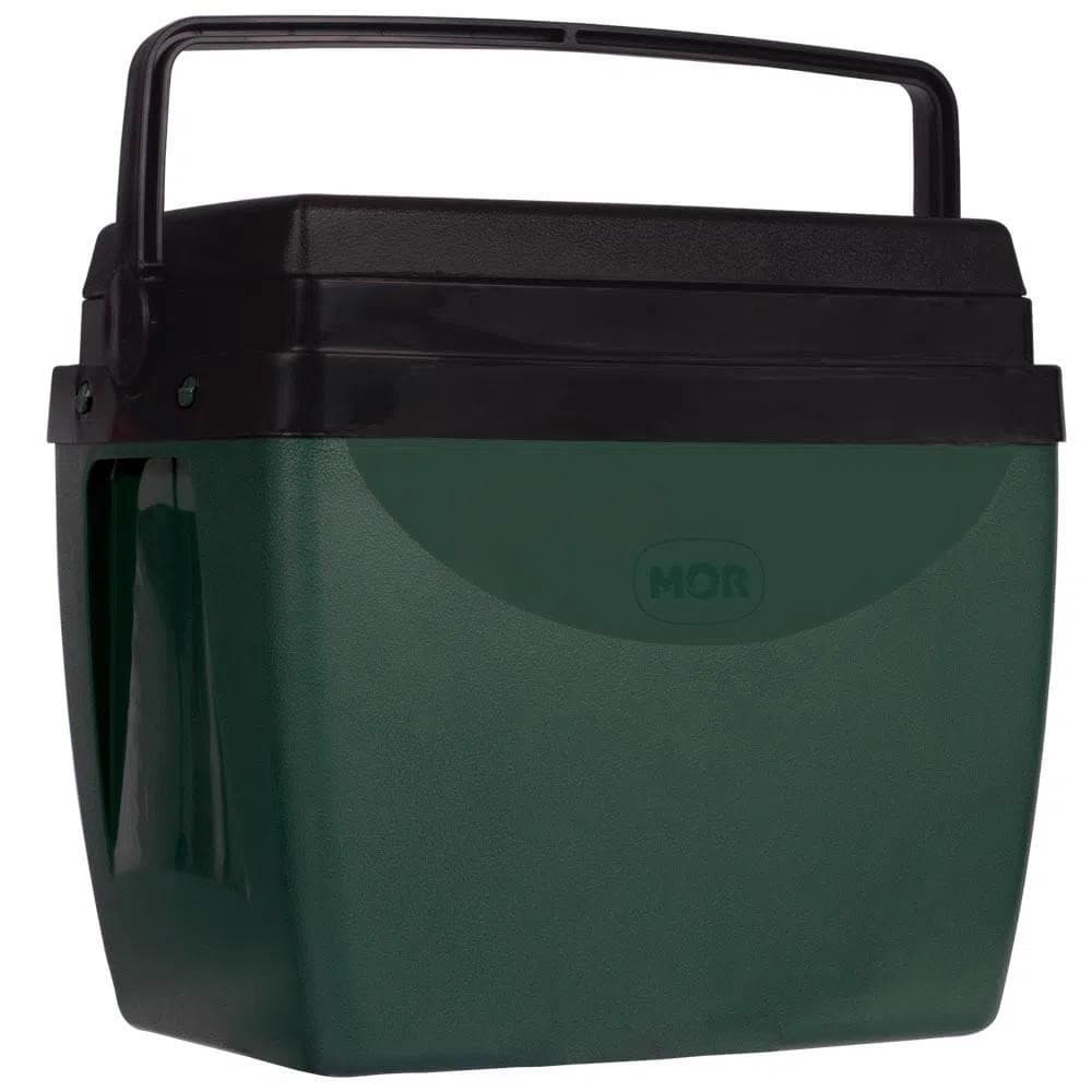 Caixa Térmica 34L Cooler Verde com Preto 25108168 MOR