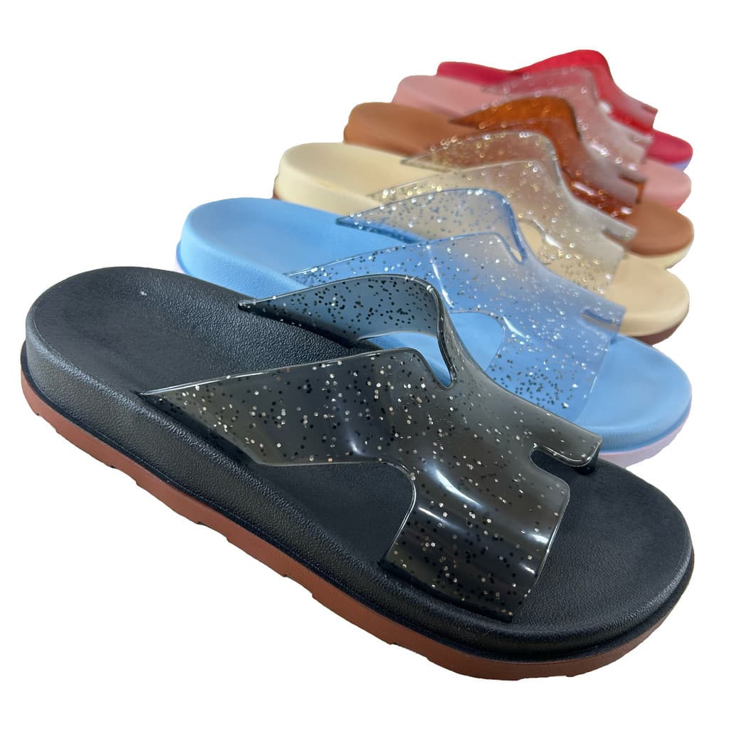Slide Papete Tratorado Glitter Adulto Maya 880 KIKIVE