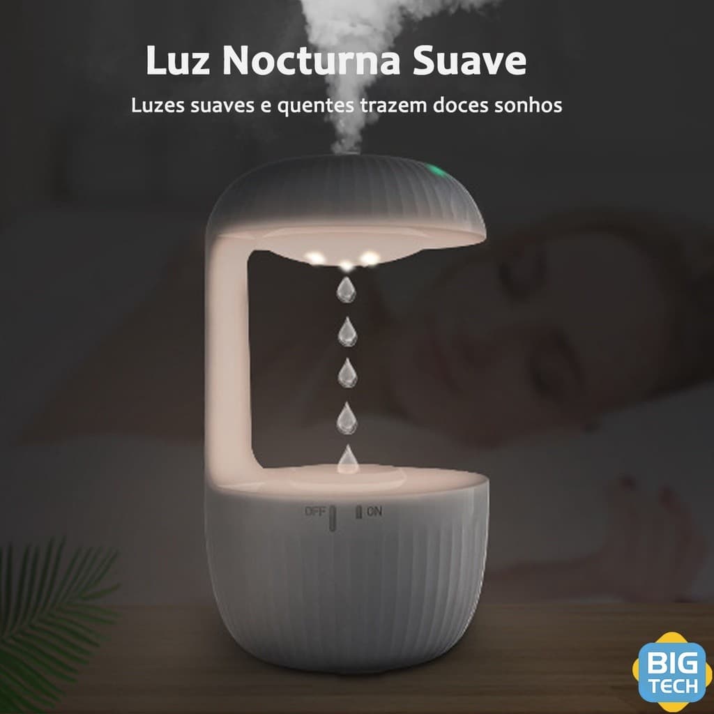 Purificador De Ar Grande 500ML Capacidade Aromatizador E Umidificador De Ambiente De Ar Difusor Usb UM001