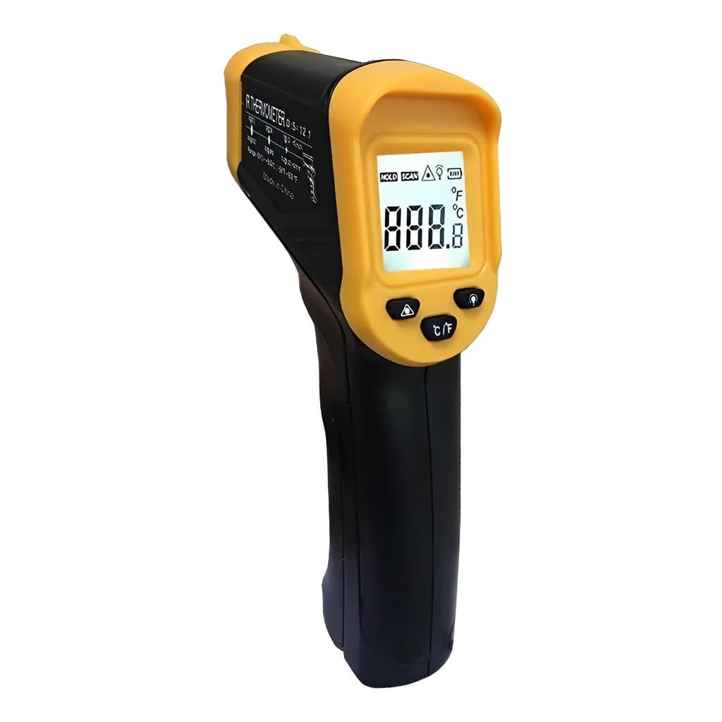 Termometro Digital Industrial Laser Infravermelho Temperatura -50 A 500 graus