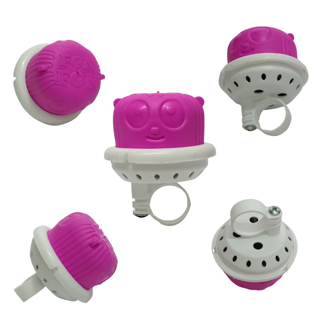 Buzina Fon Fon Bicicleta Infantil Criança Cor Rosa