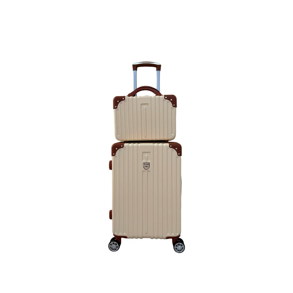 kit de Mala De Viagem 10 KG 9KG  4 Roda Gira 360 Grau Fibra + Frasqueira codigo:2324