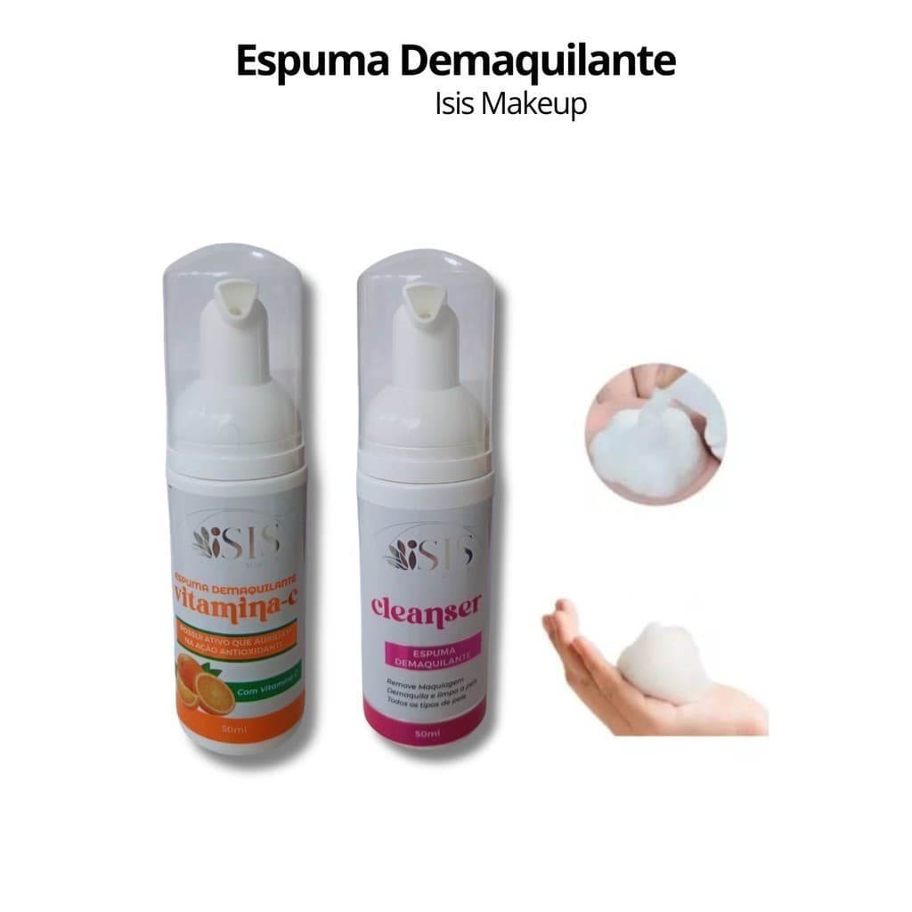 Espuma Demaquilante Isis Makeup