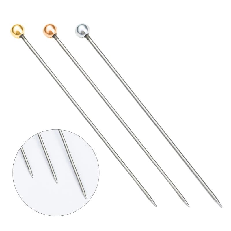 YU Conjunto De 6 Ferramentas De Teste De Bolo , Agulha Aço Inoxidável Para Pão E Cupcakes , Muffins , Sobremesa , Suprim