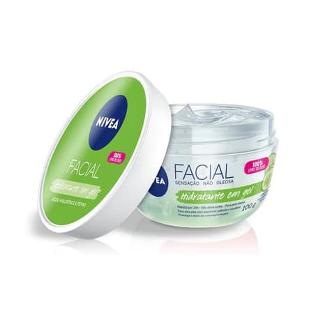 Hidratante Facial Em Gel Nivea C/ Ácido Hialurônico E Pepino 100g