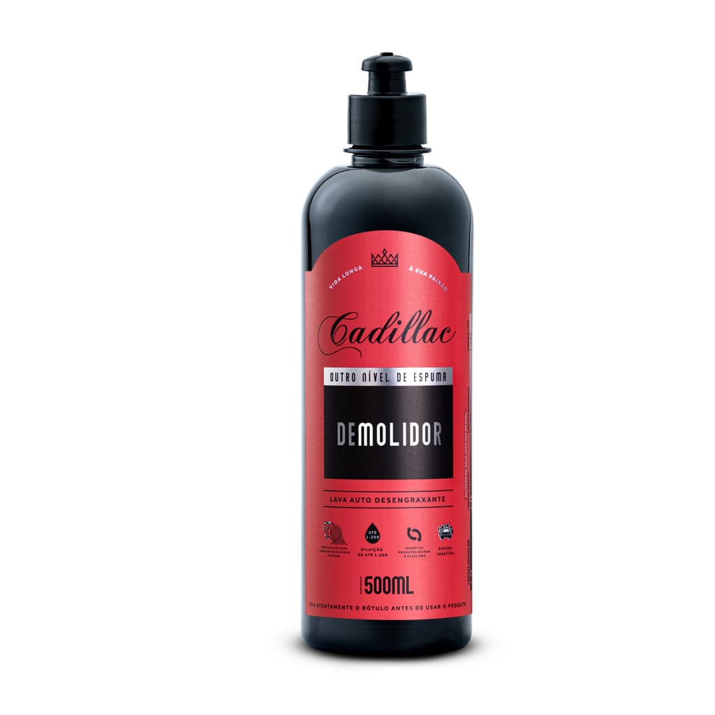 Demolidor Shampoo Desengraxante Espuma Densa 500ml Cadillac