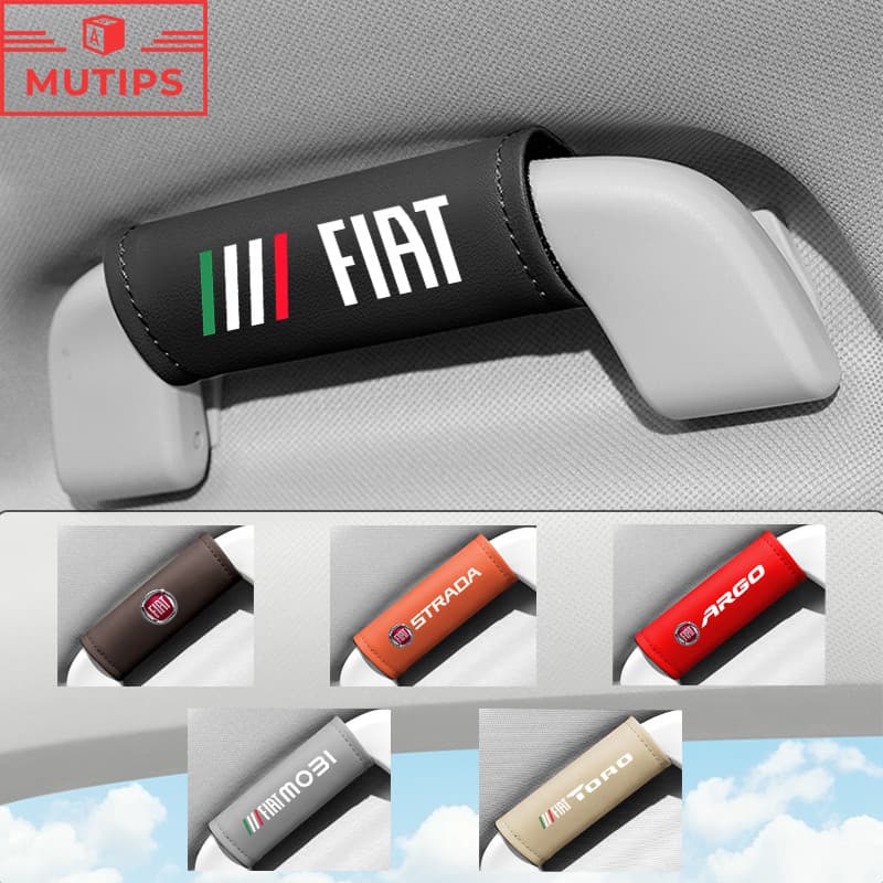 Fiat Porta Interna Do Carro Apoio De Braço Protetor De Couro Luvas De Tração No Teto Capa Da Alça Para Strada Argo Mobi