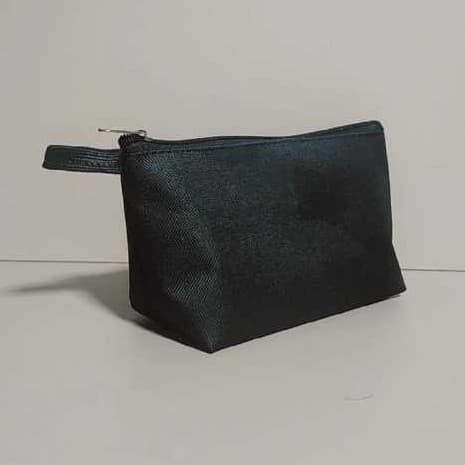 Necessaire Nylon Impermeável com Zíper Reforçado Necessário 11 x 21 x 6