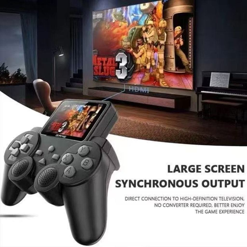 Video Game Controle Portátil 520 Jogos Retrõ + Controle Avulso
