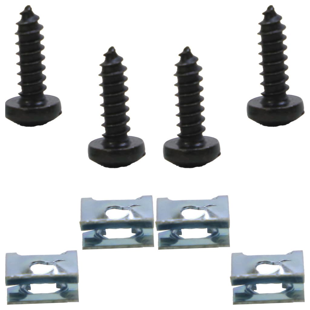 Kit Grampo Parafuso Farol Milha Auxiliar Universal 8 Peças