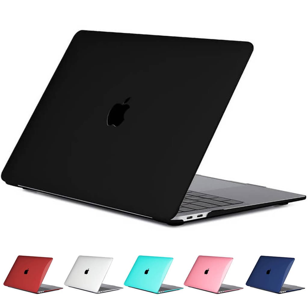 Capa Logo Recortado Macbook Air 13.6 pol A3113 Cor:Preta