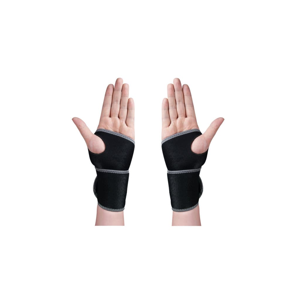 Par Munhequeira Compressão Órtese Ajustável Bilateral Neoprene Vollo