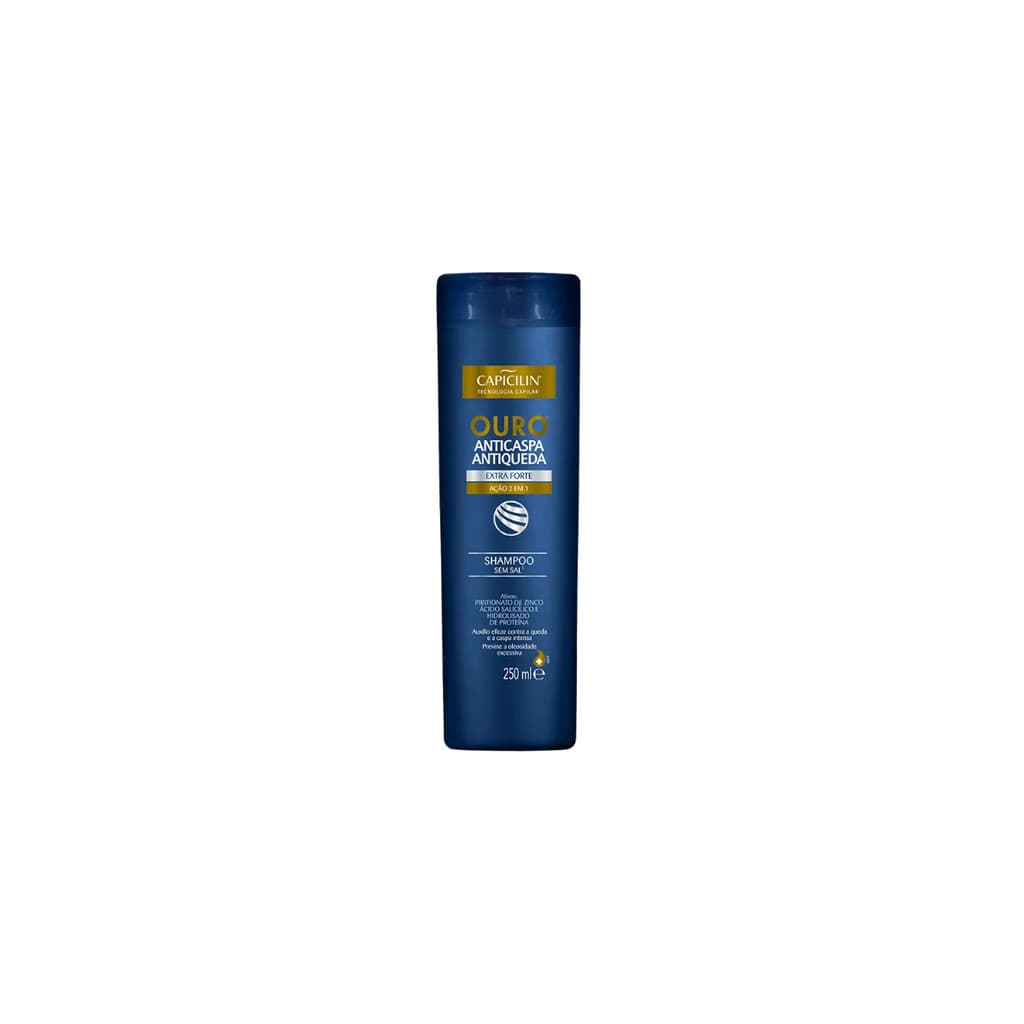 SHAMPOO ANTICASPA ANTIQUEDA OURO CAPICILIN 250 ML