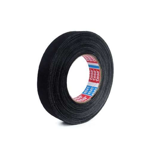 Fita Tecido Gaffer Tape Original Tesa 05mm X 50m Cor Preta