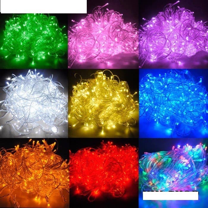 Pisca Pisca com 100 Leds 10metro Para Decoração De Festa / Natal 10 metros 1pc110v