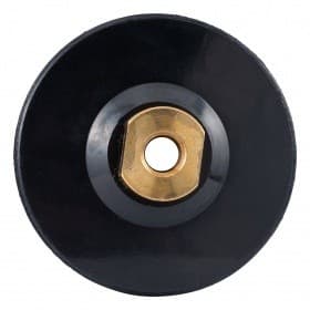 Kit com 10 Suportes velcro Elite 125 mm para discos de lixas com velcro – Flexível para Lixadeira