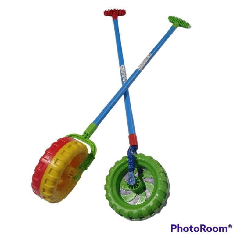 Gira Gira para Bebê - 62.5cm Brinquedo Educativo de Empurrar