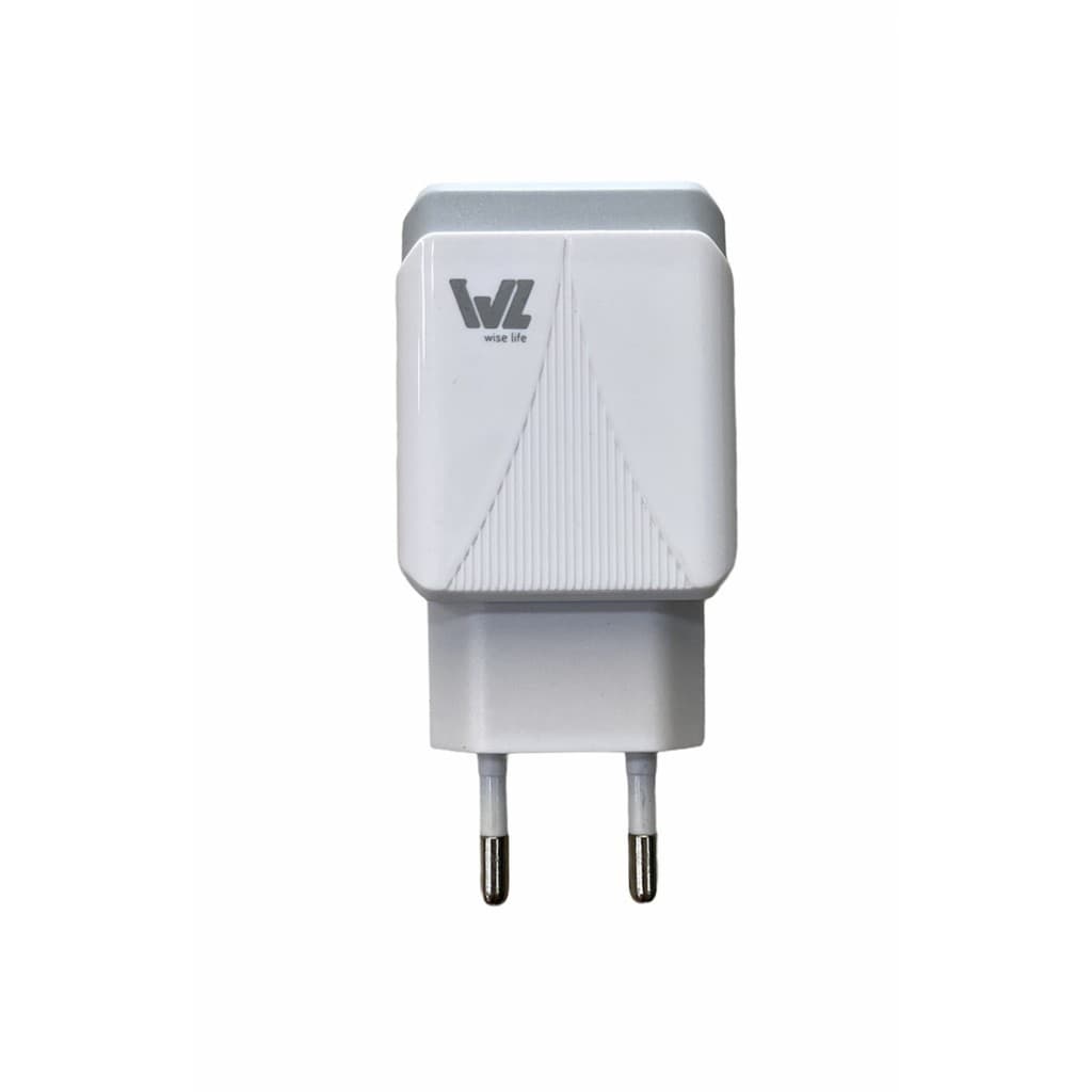 KIT COM 45 Carregador Tomada Plug Adaptador Fonte 2 USB 5V 3,5A WL