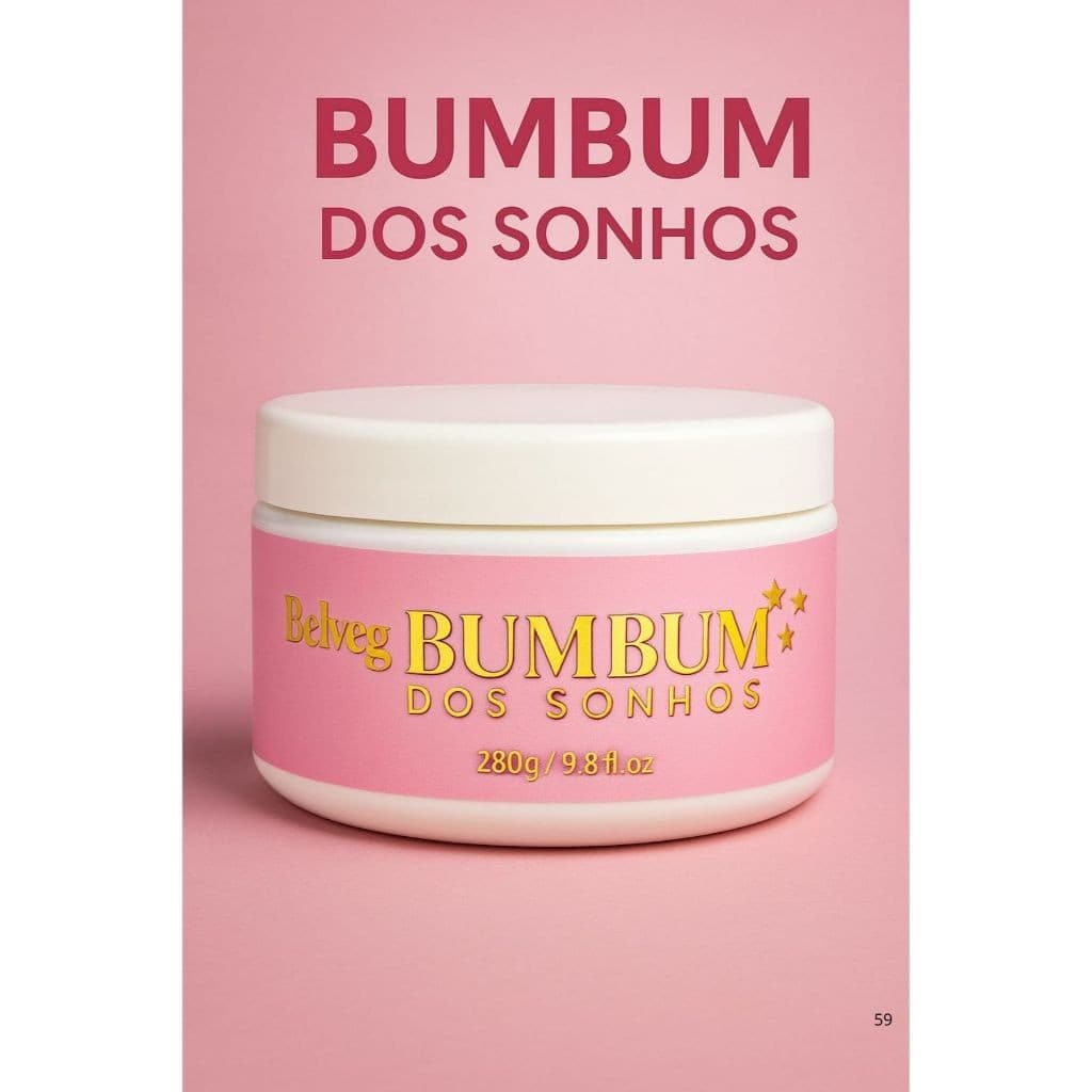 Esfoliante Hidratante para gluteos BumBum dos sonhos 280GR Belvrg