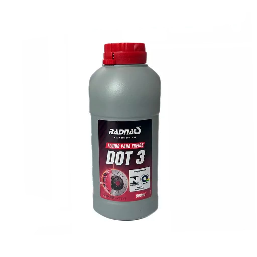 Fluido de Freio Dot3 500ml Radnaq