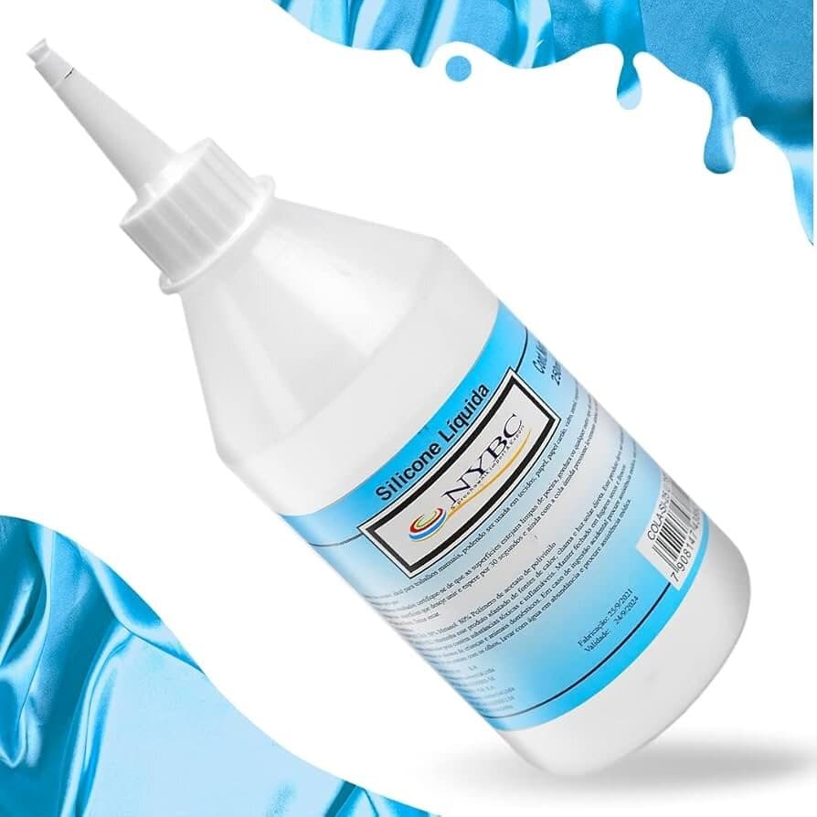 Cola Silicone Líquida Transparente NYBC 100 ml