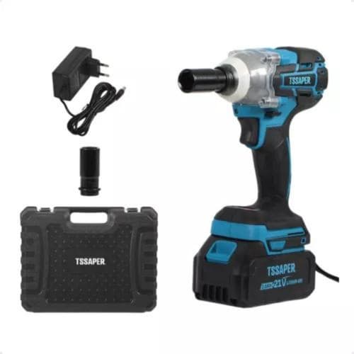Chave De Impacto 21v Torque 380 Nm Com Acessórios Tssaper