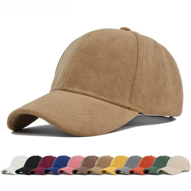 Boné De Beisebol Casual Para Mulheres E Homens Moda Camurça Chapéu Outono Ao Ar Livre Rua Bonés De Sol Snapback Hip Hop