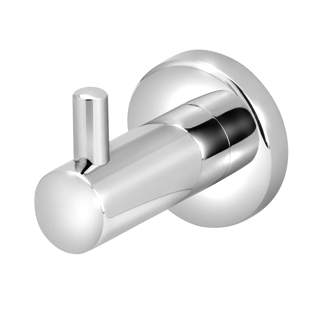 Porta Toalha Cabide Banheiro Metal Luxo Cromado