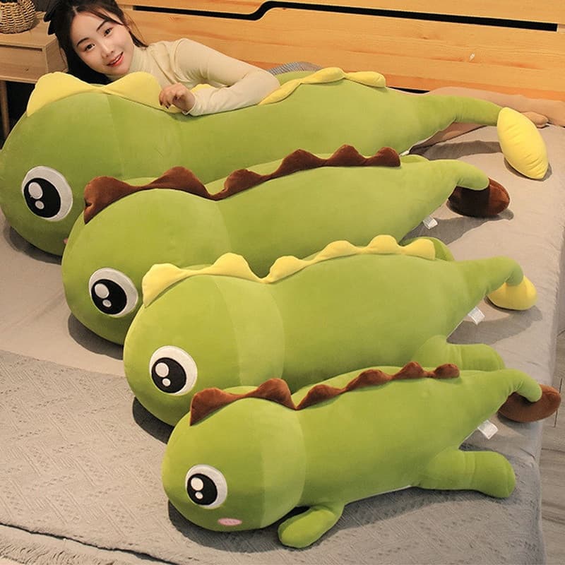 130 cm Boneco de Pelúcia Dinossauro Almofada Abraço Animal de Pelúcia