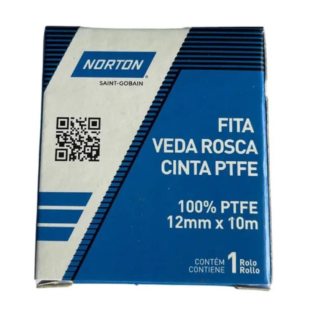 Fita Veda Rosca 12mm X 10m NORTON