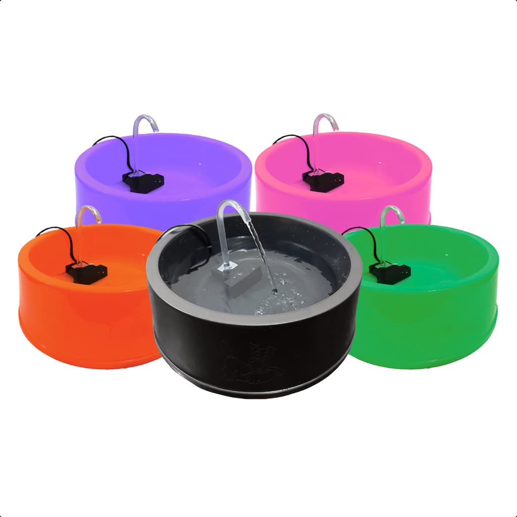 Fonte Circle Avipet 2,5L Bivolt Neon Para Cães e Gatos