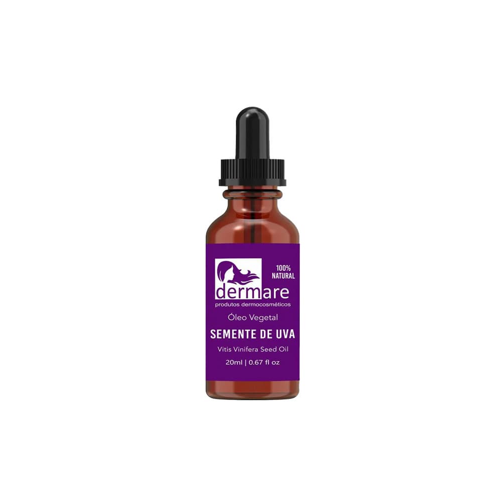 Óleo Vegetal de Semente de Uva 20ml - Dermare