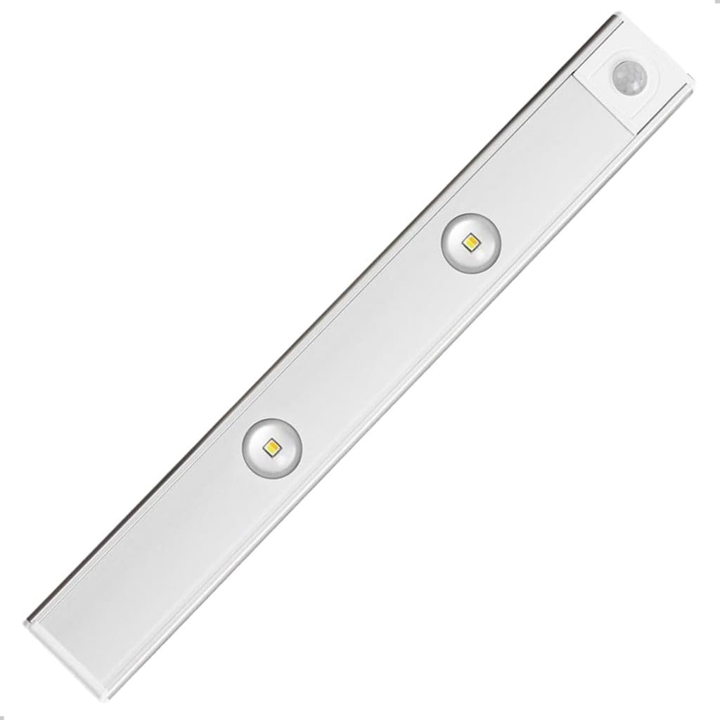 Luminária LED Sensor de Movimento Recarregável 30cm Armários