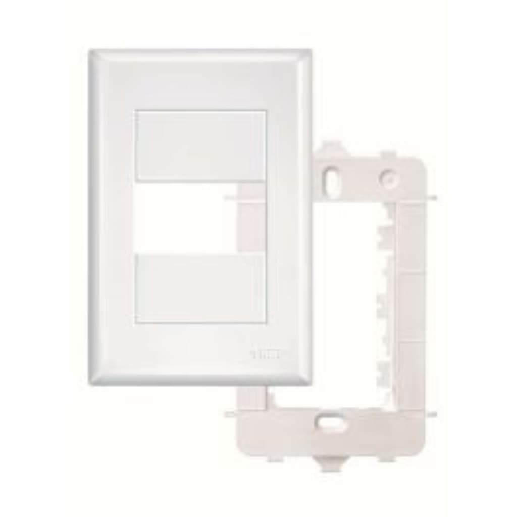 PLACA 4X2 1 MODULOS DISTANCIADOS COM SUPORTE EVIDENCE
