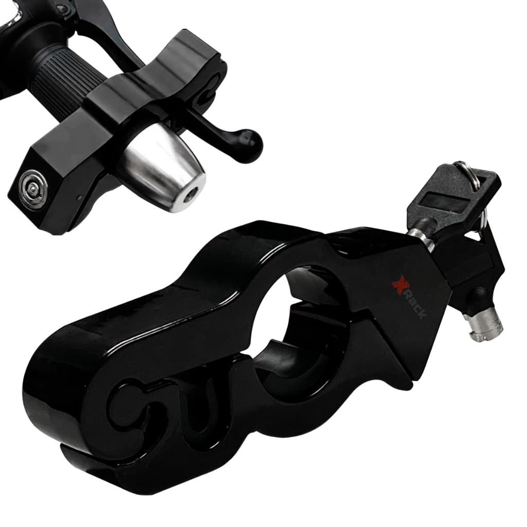 Trava Manete Antifurto Cadeado de Punho Handbar Lock Guidão Moto Manete Manopla Freio Acelerador