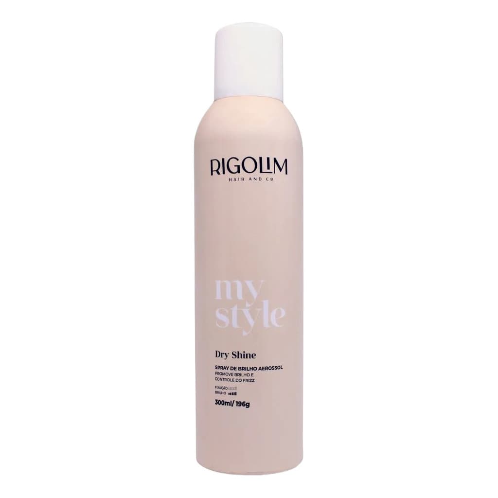 Dry Shine Spray De Brilho Capilar 300ml - Leticia Rigolim