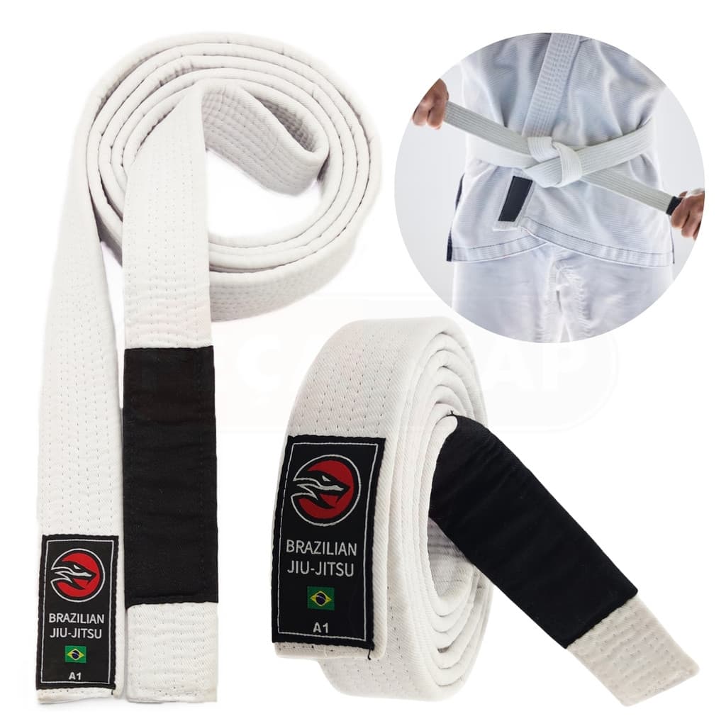 Faixa Branca Jiu Jitsu BJJ Unissex Para Treinos Extreme - Naja