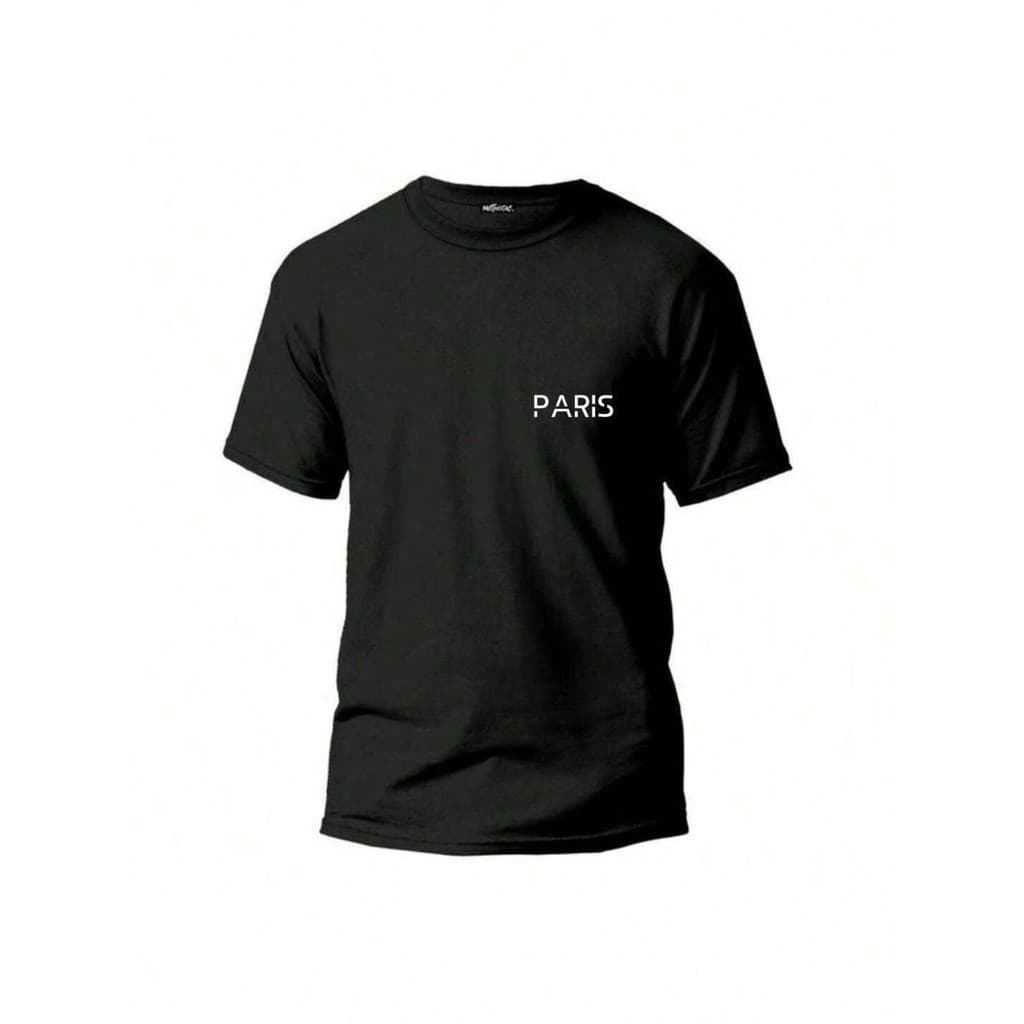 Camisa básica camiseta personalizada Paris França torre Eiffel 100% algodão malha 30.1 Premium unissex