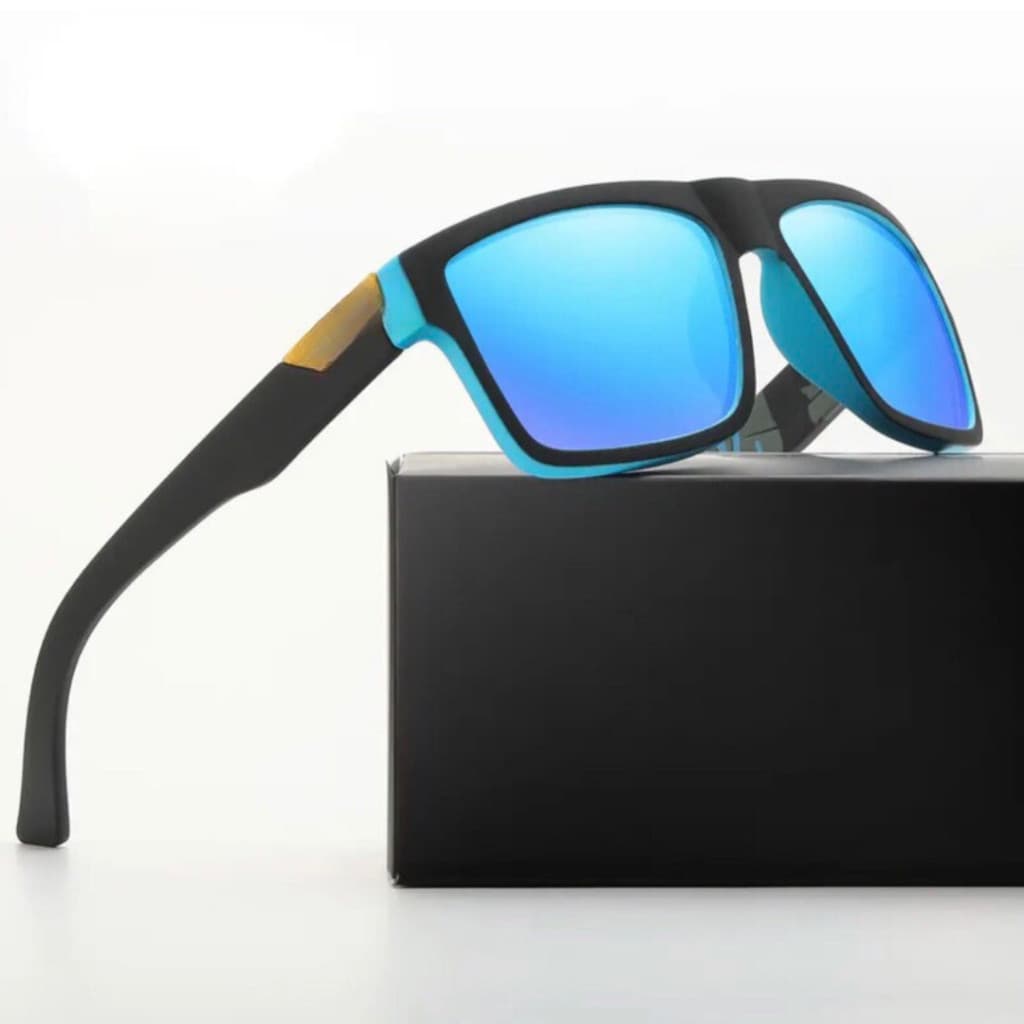 Óculos de sol sem a caixa polarizados para homens, pesca e corrida, óculos à prova de vento, lente TAC, UV400 HD Vision
