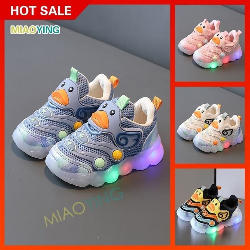 Tênis infantil meninos de alta qualidade sapatos casuais luz LED moda sapatos infantis meninas bebê sapatos esportivos l